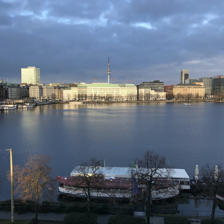 Alster Hamburg 10. Januar 2020