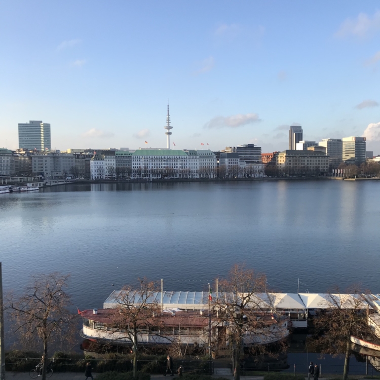 Alster Hamburg 13. Januar 2020
