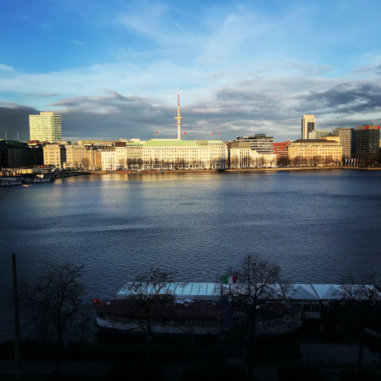 Alster Hamburg 15. Januar 2020