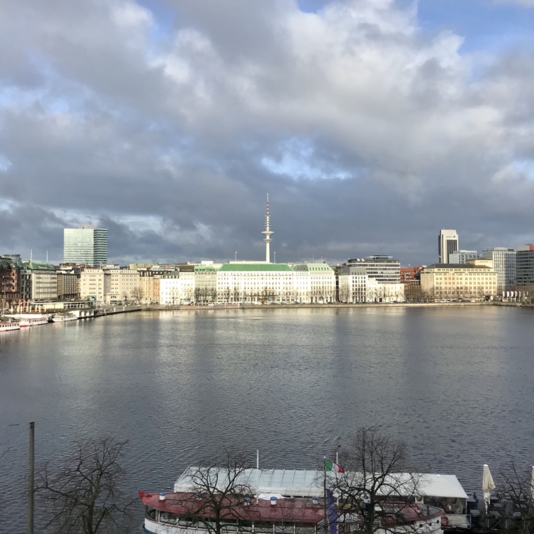 Alster Hamburg 19. Februar 2020