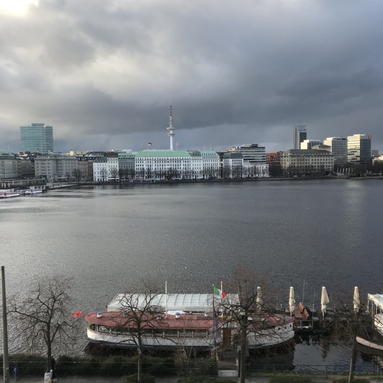 Alster Hamburg 25. Februar 2020