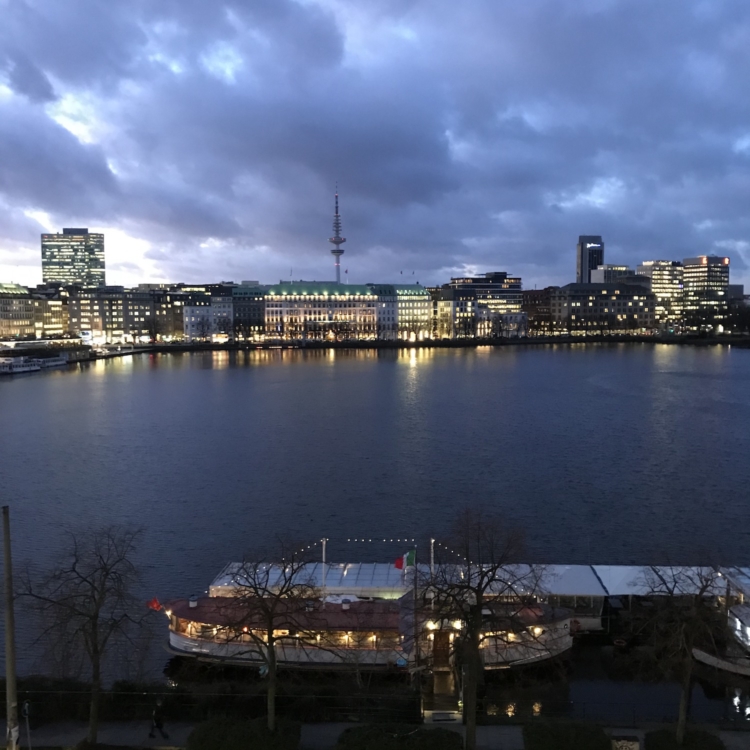 Alster Hamburg 4. Februar 2020