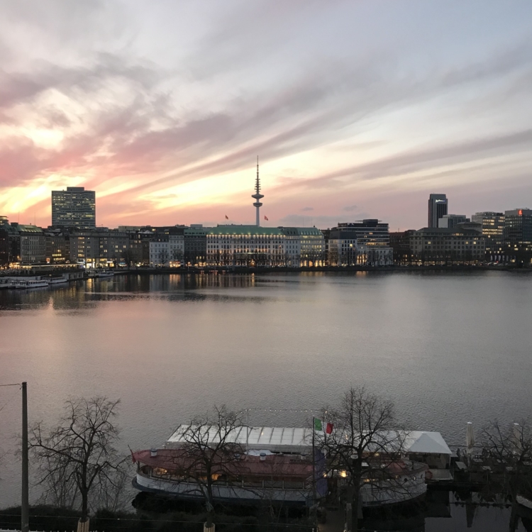 Alster Hamburg 11. März 2020