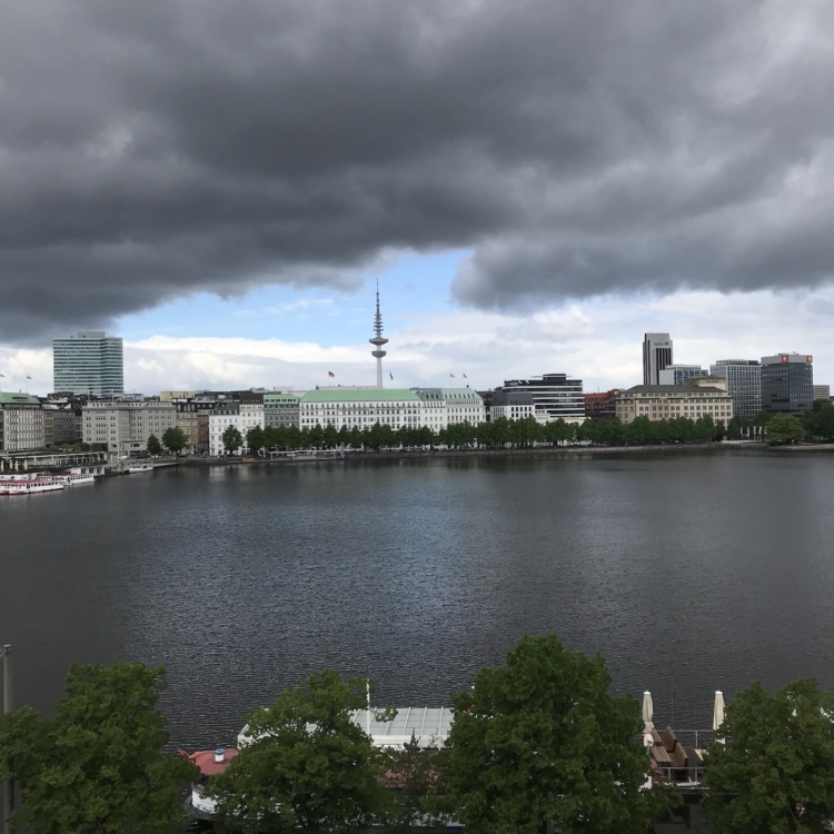 Alster Hamburg 12. Mai 2020