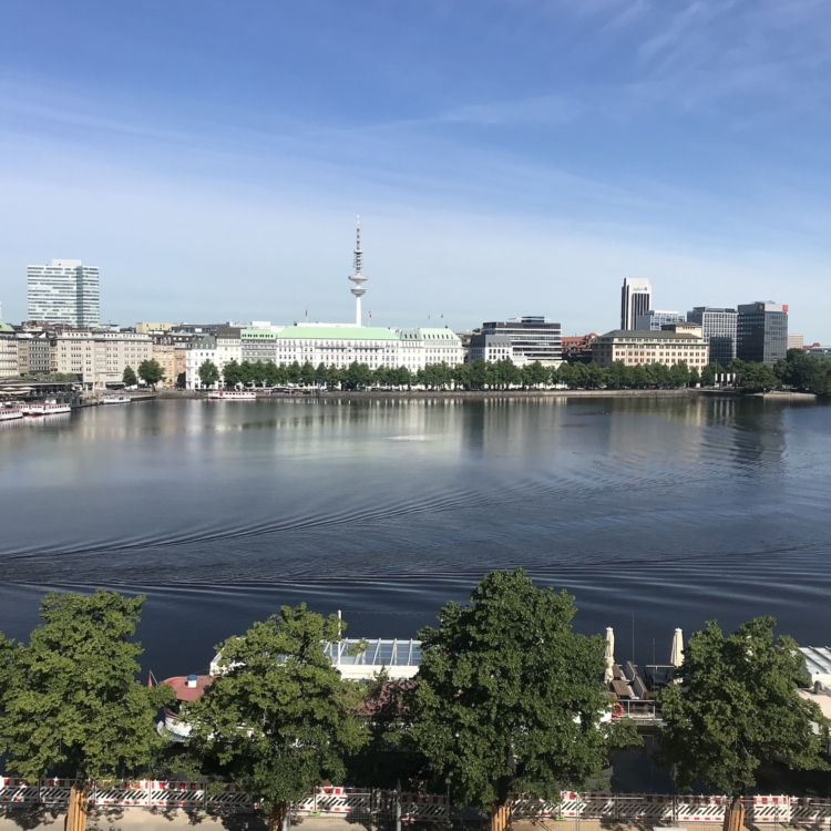Alster Hamburg 2. Juni 2020