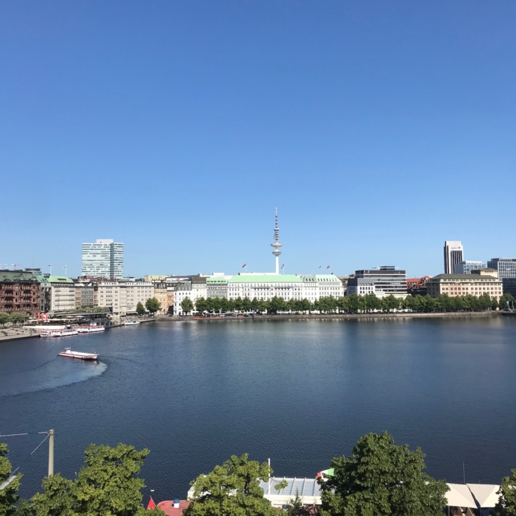 Alster Hamburg 24. Juni 2020