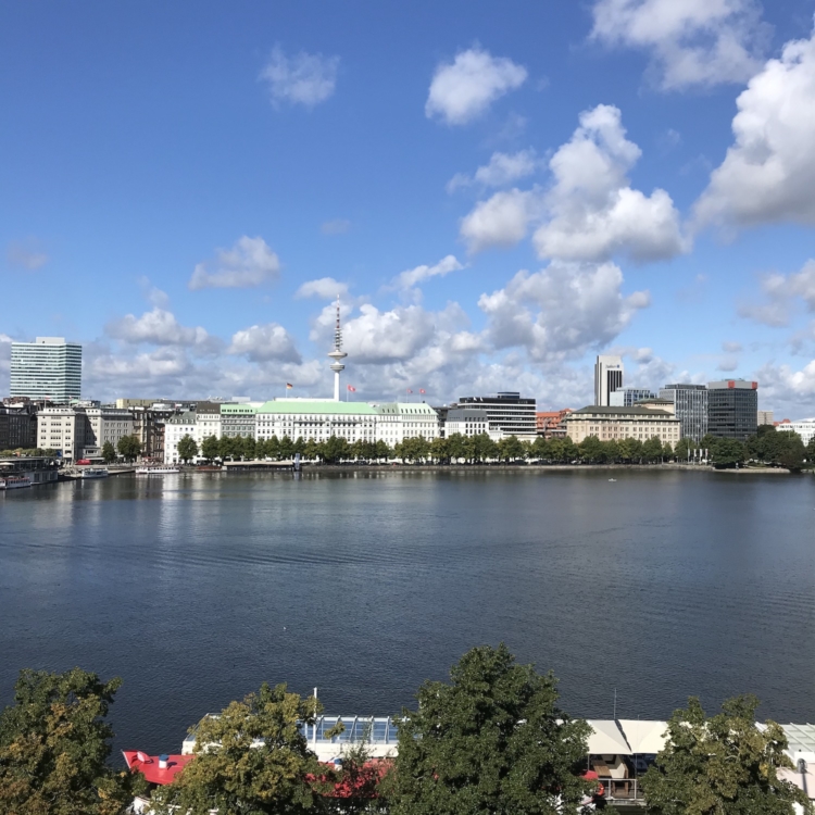 Alster Hamburg 7. September 2020