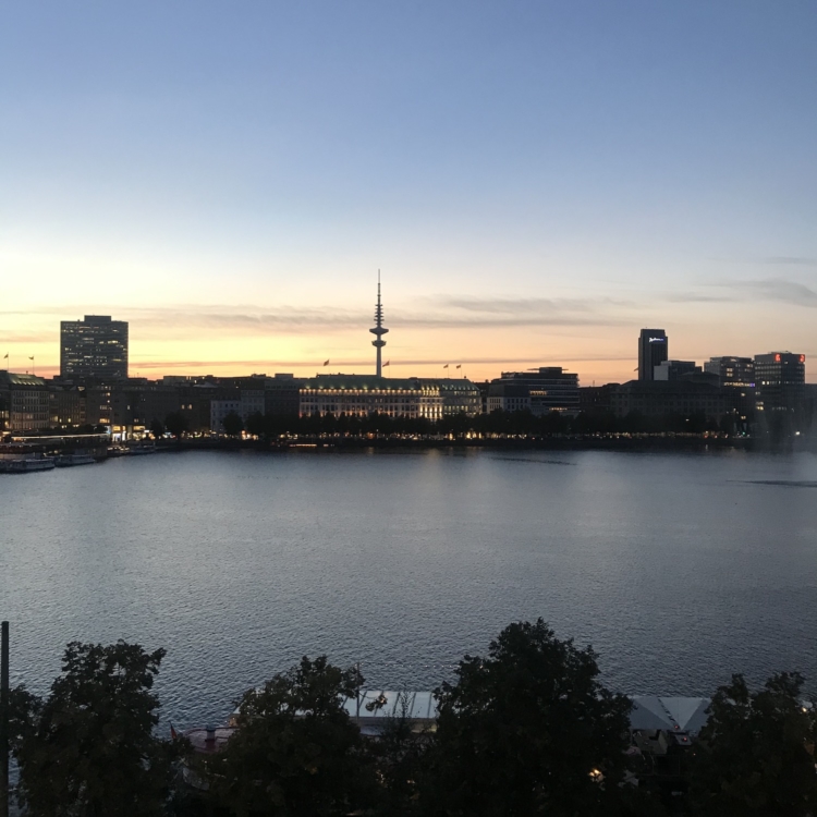 Alster Hamburg 17. September 2020