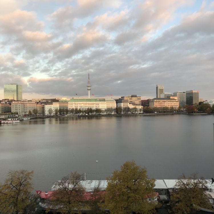 Alster Hamburg 22. Oktober 2020