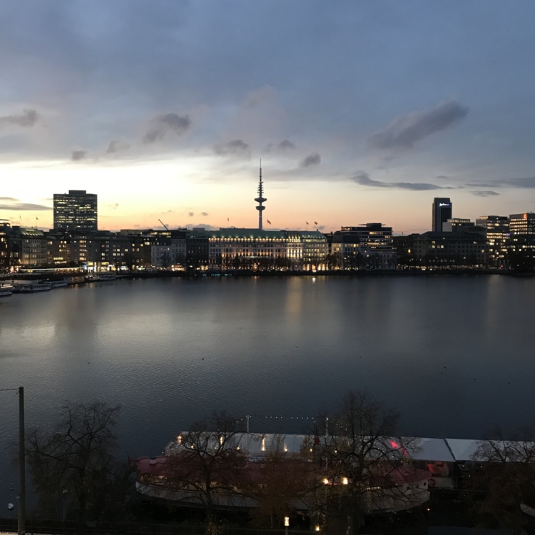 Alster Hamburg 26. Oktober 2020