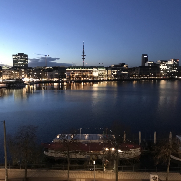 Alster Hamburg 20. November 2020